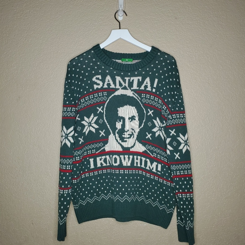 Ugly Christmas sweater Elf movie size L